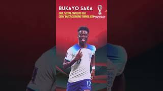 Bukayo Saka Ukir 2 Rekor Fantastis Usai Cetak Brace ke Gawang Timnas Iran!