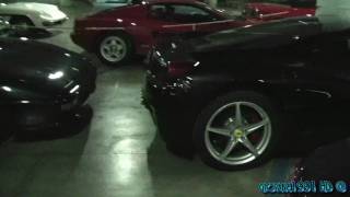 Dream garage: 30 Ferraris (F40s, 458, 430s, CS, TR, 355, 575..), R8, E-Type and more - 1080p