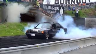 Mercedes Benz W201 190D Superturbo Burnout