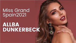 Miss Grand Spain 2021 : Alba Dunkerbeck