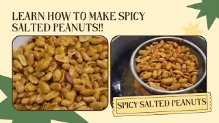 SPICY SALTED PEANUTS! | FOOD VLOG