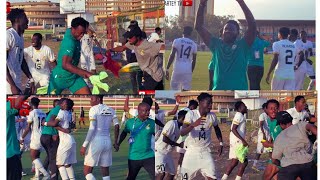 Video: Watch how U20 players, fans & technical team jubilate Ghana's semi-final win over Ivory Coast