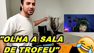 GAULES REAGINDO ao TOUR DO ART na CASA DA FURIA CS GO