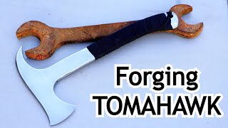 Forging a TOMAHAWK from Old Wrench