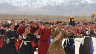 DANCE PERFORMANCE On HIS HOLINESS GYALWANG DRUKPA BIRTHDAY BY STUDENTS Of DPK