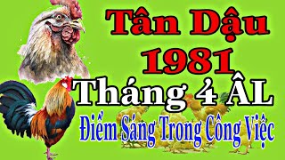 Xem Tháng 4 Tuổi Tân Dậu 1981 Công Việc Tài Chính Xuất Hiện Nhiều Điểm Tươi Sáng