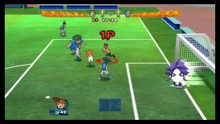 Zagrajmy w Inazuma eleven go strikers 2013 odblokowujemy nowe techniki Marka zacięty mecz