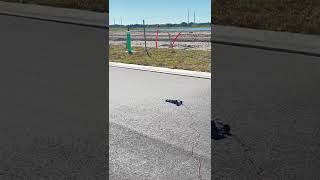 All Launches of my rocket powered car #shorts