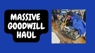 Goodwill Mega Thrift Haul | Thrift With Me | Reseller Clothing Haul | Shopping | Brands ThredUP