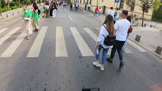 București, Calea Victoriei, fara masini.