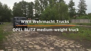 German army workhorse Opel Blitz, Ford V 3000 trucks, and Maultiers #ww2 #militaryvehicles #history