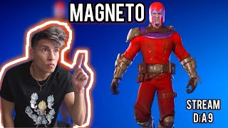 MAGNETO en Fortnite Stream Día 9