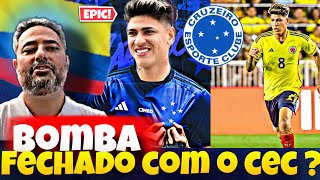 ✅🔥BOMBA: ATACANTE COLOMBIANO FECHADO COM O CRUZEIRO PARA A SÉRIE A ? BOA OPÇÃO?