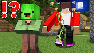 How Mikey VILLAGER ESCAPE From Angry IRON GOLEM JJ Challenge - in Minecraft Maizen!