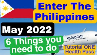 6 latest Requirements to Enter The Philippines May 2022. (Step by step tutorial for One Health Pass)