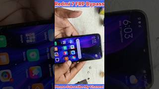 Redmi 7 Frp  Bypass |Google Account Remove Without Pc📱✅