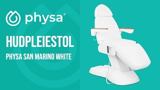 Hudpleiestol Physa PHYSA SAN MARINO WHITE | Produktpresentasjon 10040174