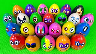 Rainbow Eggs: Looking For Satisfied Numberblocks Clay -  Slime ASRM