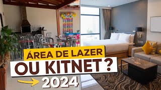 Áreas de lazer ou kitnets: Qual é a melhor opção para 2024?