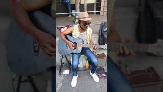 Port Louis, Mauritius 🇲🇺 Street Performer ( Bollywood Hindi Song) #shorts