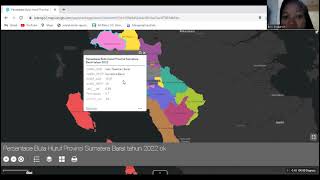 Presentasi WebGis Persentase Data Buta Huruf Provinsi Sumatera Barat tahun 2022