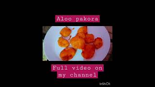 Aloo pakora #shortvideo #ytshorts #subscribe #food