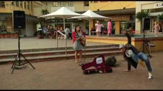 Anika Moa in the NZ Band Busking Challenge JONO'S NEW SHOW