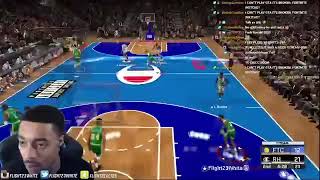 Flightreacts funny NBA 2K moment