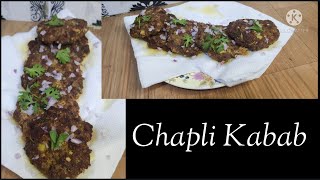 Chapli kabab Restaurant Style Mutton Kabab Recipe by TasmiyasKitchen