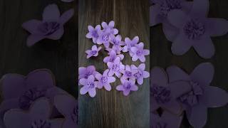 papper purple flower🌸 || #youtubeshorts #shorts #craft