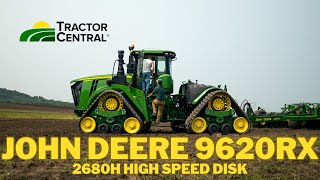 Tillage: John Deere 9620RX + 2680H High Speed Disk