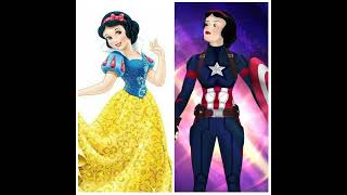 Disney princess as a Avenger and marvel characters