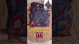 Meesho Most viral Anarkali Dress#meeshofinds #anarkali #dress #youtube #newcollection#fashion #short