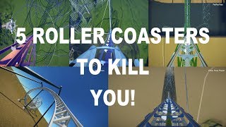 Planet Coaster: The 5 best roller coasters that will kill you if they were real