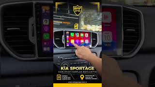 Kia sportage carplay android multimedya büyük ekran yeni nesil