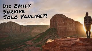 Jake LEFT | Emily Trying Out SOLO FEMALE VANLIFE in Sedona, Arizona