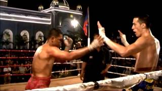 Erik Massion(Germany)Muay Thai Vs Kun Khmer Fighter(cambodia)