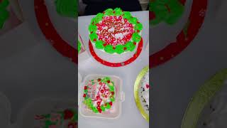 Christmas🎄Cakes. #christmas #christmascake #christmascakeideas #christmascakes #christmascakedesign