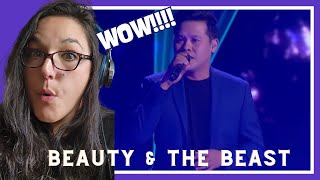 Marcelito Pomoy "Beauty And The Beast" AGT 2020 Final Performance | First Time Reaction