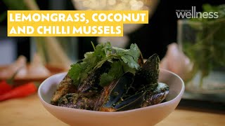 Zoe’s lemongrass, coconut and chilli mussels