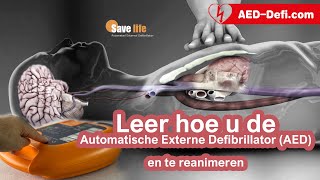 Leer hoe u een Automatische Externe Defibrillator (AED) te gebruikenen te #reanimeren