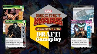 Dice Masters - Secret Wars - Draft - Gameplay