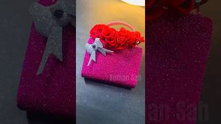 Glitter foam sheet Barbie purse #shorts #purse @Sumansahdiy