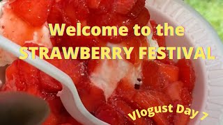 Short trip to the Strawberry Festival, Niagara On The Lake, Vlogust day 7