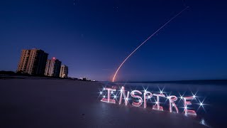 Light Painting Idea - SpaceX Rocket Launch Light Painting