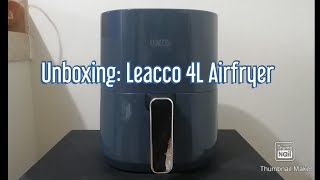 Unboxing and testing Leacco Smart Airfryer 4L capacity.