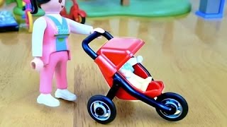 Toy Amusement Park For Kids/ Doll Stroller / Playmobil City Life