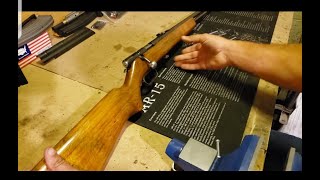 Mossberg Model 45 AC .22lr Repair - Pt. 1