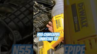 How to quick remove the N55 BMW Charge pipe! #diy #stage2 #mhd #bms #bmw #f30 #n55