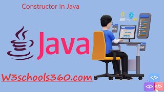 Constructor In Java | W3schools #java #javaprogramming